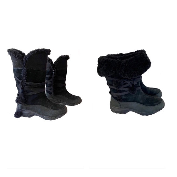 The North Face Black Primaloft 200 Gram Waterproof Boots, Size 7.5 - Picture 1 of 14